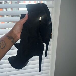 Fashion Nova Black Booties